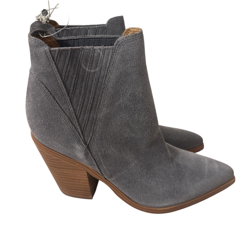 Marc Fisher Gadri Chelsea Suede Ankle Booties